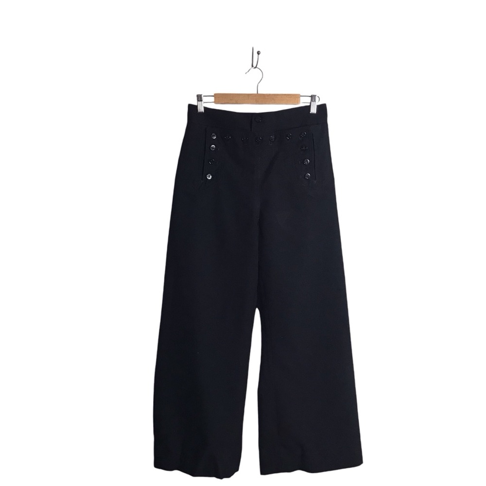 DSCP‎ Quarterdeck Vintage Flap Front Sailor Lace Back Straight Leg Pants Size 32
